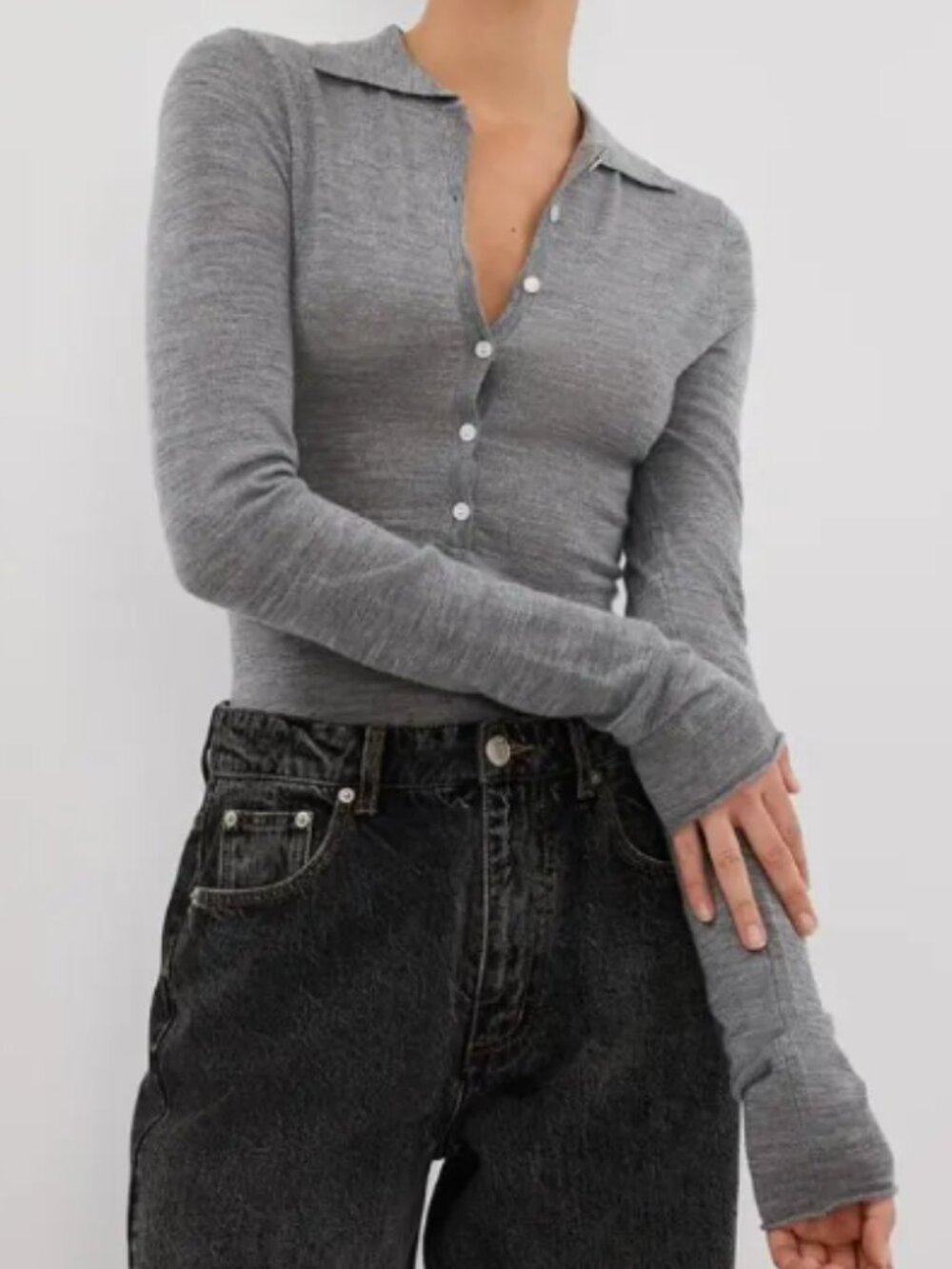 Dissh wool polo sweater